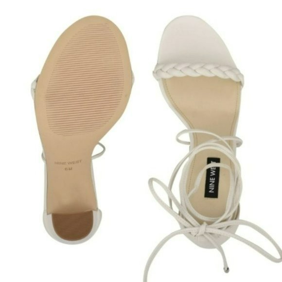 Nine West Monikka Ankle Wrap Heeled Sandals-9 - Picture 2 of 8